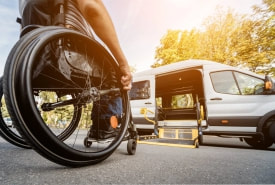 Wheelchair van for NEMT