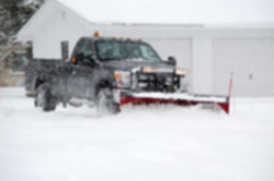 Truck with Snow Plow
